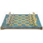Шахматы Manopoulos Classic Metal Staunton Chess Set S34TIR. фото 1