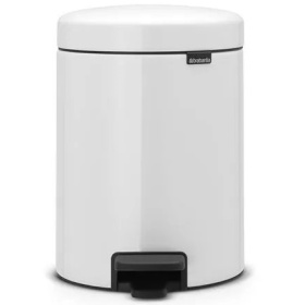 Ведро для мусора с педалью Brabantia NewIcon Pedal Bin Soft Closing White 112065