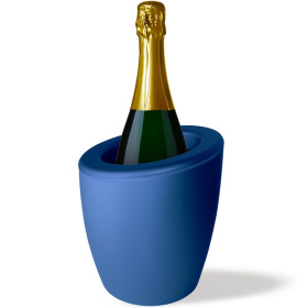 Ведро для охлаждения шампанского WWD DEMI Metal Blue (арт. 0186ASGD)