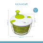 Сушилка для салата KitchenCraft Salad Spinner KCSALSPIN. фото 3