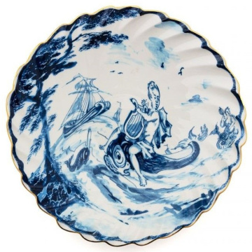 Тарелка суповая Seletti Classics on Acid Soup Plate Delfino 11224