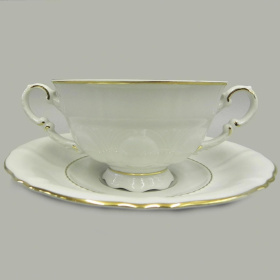 Чашка для супа Leander Sonata Tenká Zlatá Odbočka 07120624-1139