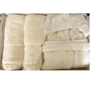 Набор для ванной Enrico Coveri Danubio Cotone Set da bagno Bianco ECV/440755