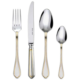 Набор столовых приборов Hisar Florence Gold H52468