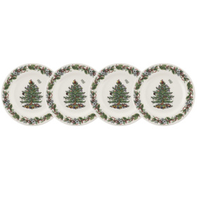 Набор десертных тарелок Spode Christmas Tree Set of 4 Plates XTRO0145