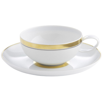 Чашка чайная с блюдцем Vista Alegre Domo Gold Tea Cup & Saucer 21100870