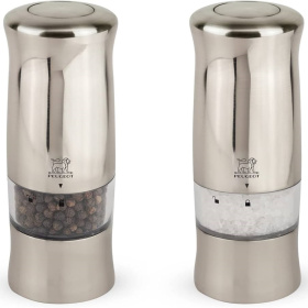 Набор электрических мельниц Peugeot Duo Zeli Electric Pepper & Salt Mill Set 2/28480