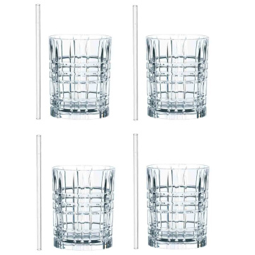 4 стакана для виски Nachtmann Square Whisky Glass 345 мл (арт. 103145)