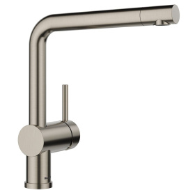 Кухонный смеситель Blanco Linus PVD Satin Platinum 527698