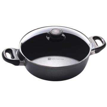 Сотейник с крышкой Swiss Diamond XD+ Nonstick Casserole (арт. XD6824C)