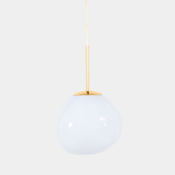 Подвесной светильник Tom Dixon Melt Mini Pendant Opal Blow-Moulded Gold MES04OPG-PEUM2