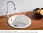 Кухонная мойка Blanco Rondo Silgranit White 511621. фото 4
