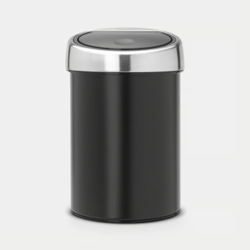 Ведро для мусора Brabantia Touch Bin Matt Black 364440