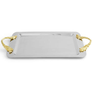 Поднос для закусок Michael Aram Plume Large Tray 133303