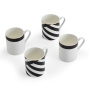 4 кружки KitchenCraft Mikasa Luxe Deco Mugs Set MKLDMUGPK4. фото 2