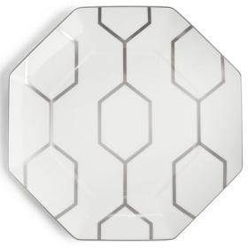 Тарелка десертная Wedgwood Gio Platinum Octagonal Side Plate 1063174