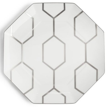 Тарелка десертная Wedgwood Gio Platinum Octagonal Side Plate 1063174