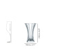 Ваза Nachtmann Saphir Vase 80500. фото 4