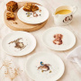 Тарелка десертная Royal Worcester Wrendale Designs Squirrel Coupe Plate WN5658-XB-Squirrel. фото 3