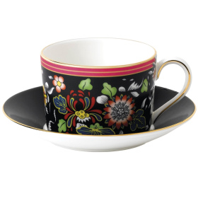 Чашка чайная с блюдцем Wedgwood Wonderlust Flowers Teacup & Saucer 40032681
