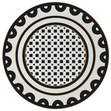 Блюдо для торта Baci Milano Optical Cake Plate GPL3.OPT01