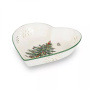Блюдо-сердце Spode Christmas Tree Dish XT5322-X. фото 2