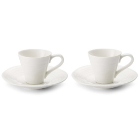 Набор чашек кофейных с блюдцами Portmeirion Sophie Conran CPW76842-X