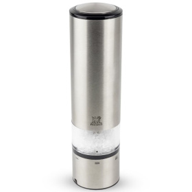 Электрическая мельница для соли Peugeot Elis Sense u'Select Electric Salt Mill Stainless Steel 27179